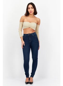 LEE Women Super Skinny High Waist Jeans, Blue  - Image 2