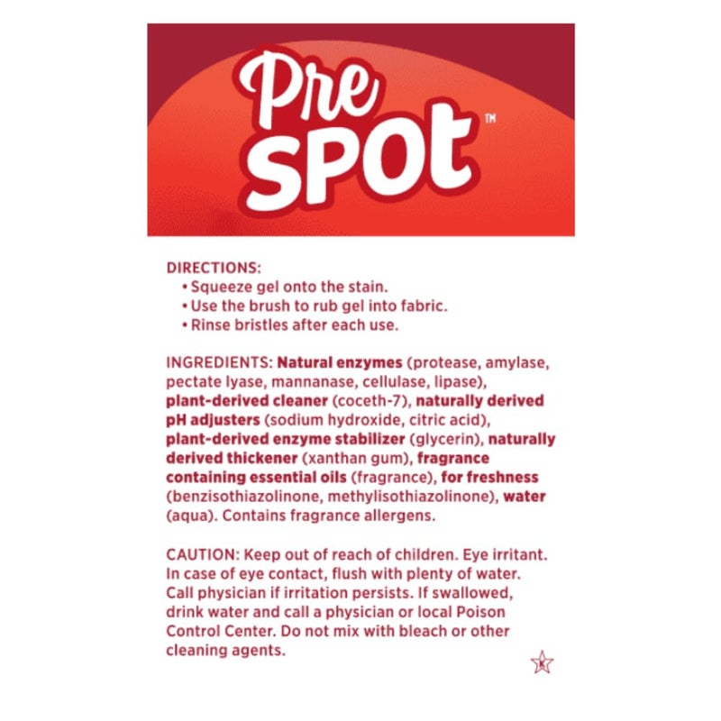 Melaleuca PreSpot with Scrub Brush Tip - 8 fl. oz. | Enzyme-Powered Laundry Stain Remover - Image 2