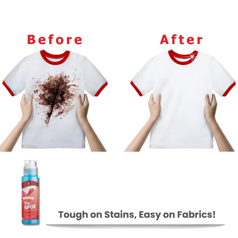 Melaleuca PreSpot with Scrub Brush Tip - 8 fl. oz. | Enzyme-Powered Laundry Stain Remover - Image 3