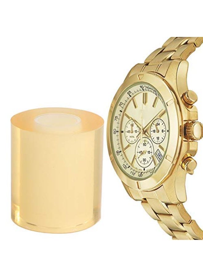 Rotekt Anti-Static Transparent PVC Protective Film Tape, 8cm Watch Anti-Static Static Protective Jewelry Protective Film, Clear Protector Tape Bracelet Necklace Ring Dust Scratch Repair - Image 1