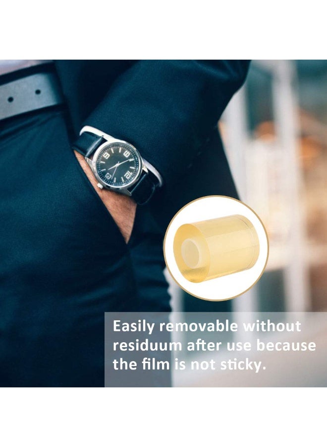 Rotekt Anti-Static Transparent PVC Protective Film Tape, 8cm Watch Anti-Static Static Protective Jewelry Protective Film, Clear Protector Tape Bracelet Necklace Ring Dust Scratch Repair - Image 4