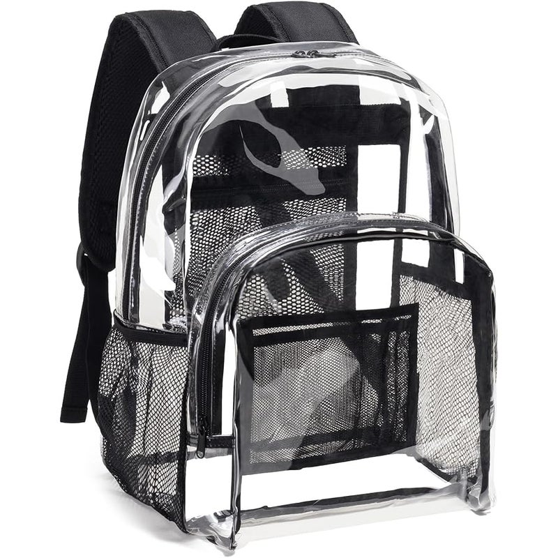 Vorspack Clear Backpack Heavy Duty PVC Transparent Backpack - Image 1