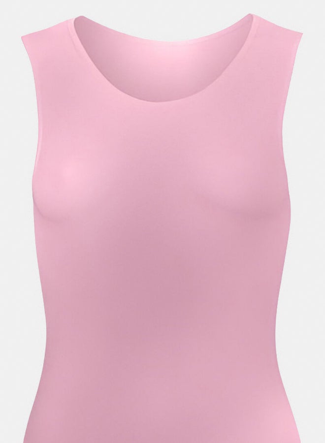 Silvy Lycra Wave2 Round Neck Sleeveless Bodysuit Underwear For Women - Image 2