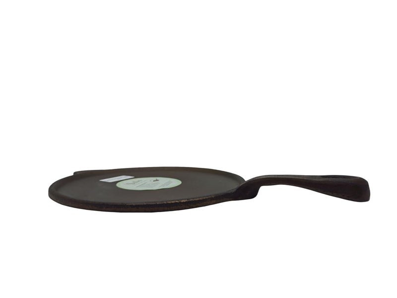 SUTRA Cast Iron Dosa Tawa with Long Handle 10 inch Natural cast Iron Pure cast Iron with Handle - Image 4