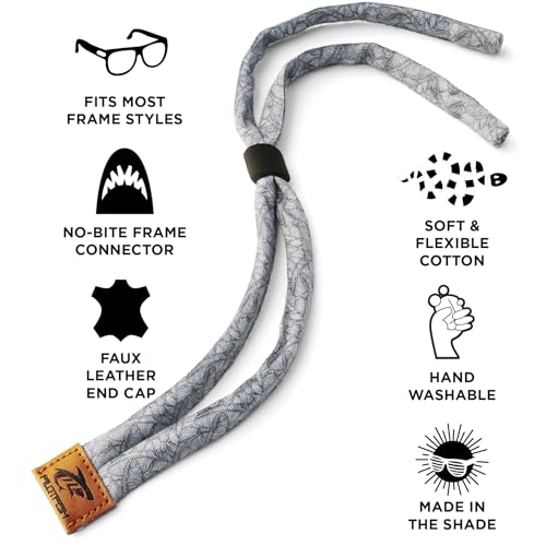 Pilotfish Premium Cotton Eyewear Retainer Sunglass Strap - Multiple Design Options - Soft & Durable Sunglass Holder - Image 3