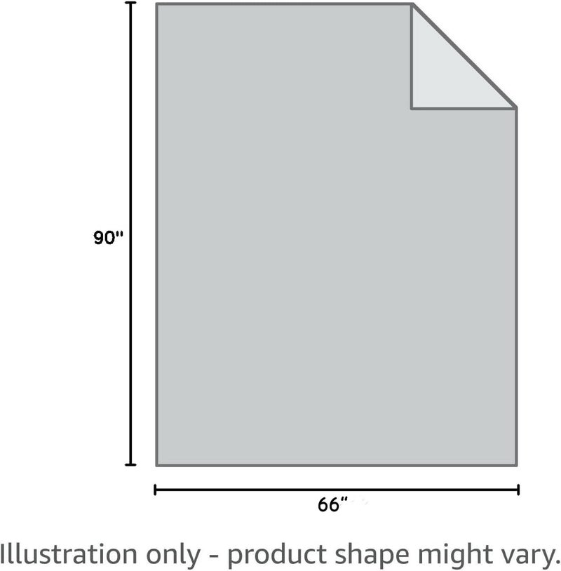 TL Care Health 100% Cotton Twin XL Blanket 66" x 90" - Soft, Lightweight and Breathable Blanket for Hospital, Medical, Home Care, Twin Bed & College Dorm - Image 3