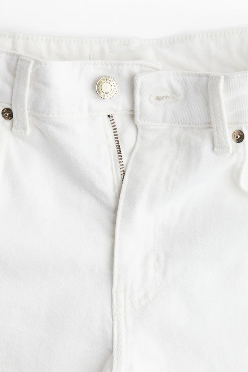 H&M High-Waisted Denim Shorts