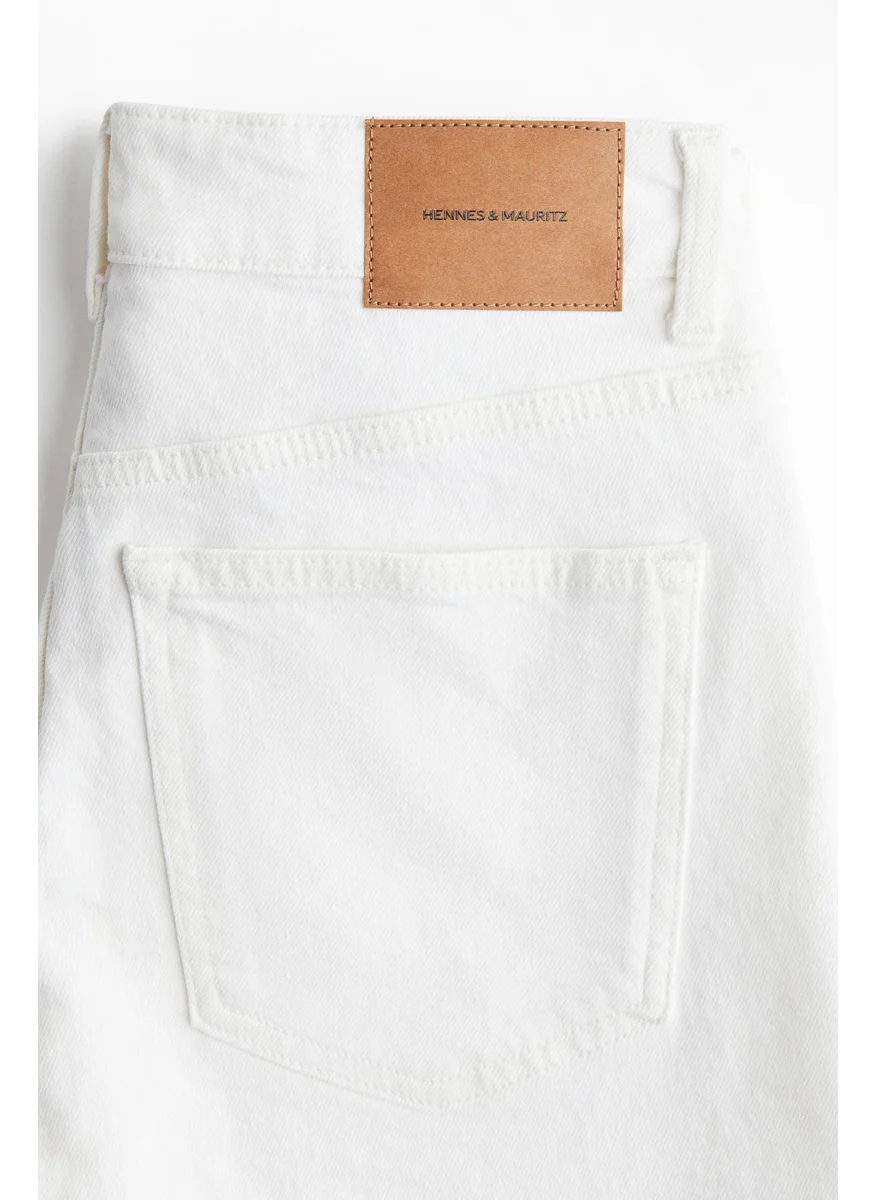 اتش اند ام High-Waisted Denim Shorts