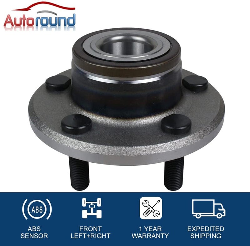 Autoround مجموعة محور العجلة الأمامية والمحامل Autoround 513224 لسيارات دودج تشارجر، تشالنجر، وماجنوم ذات الدفع الخلفي - Image 2