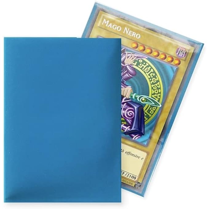 dragon shield SMALL SLEEVES - JAPANESE MATTE SKY BLUE (60 SLEEVES) - Image 2
