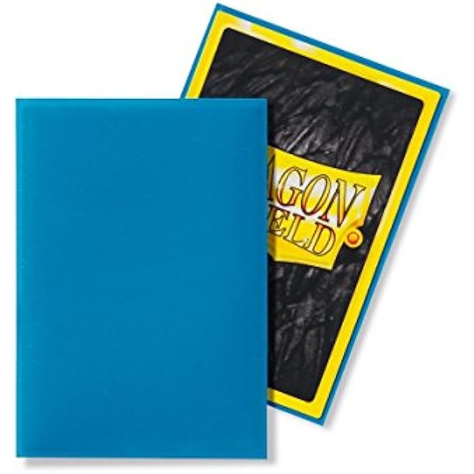 dragon shield SMALL SLEEVES - JAPANESE MATTE SKY BLUE (60 SLEEVES) - Image 3