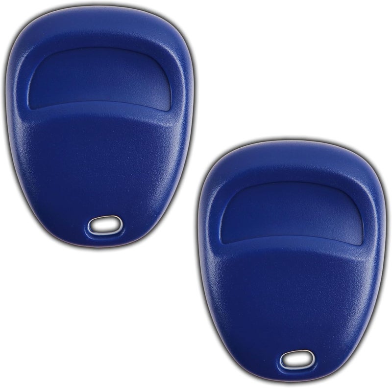 KeylessOption Keyless Entry Remote Control Car Key Fob Replacement for LHJ011 -Blue (Pack of 2) - Image 2