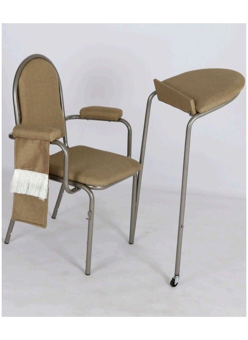 Living - Folding Mosque Islam Muslim Prayer Chair Muslim Church Chair For Prayer People With Special Needs - Image 1