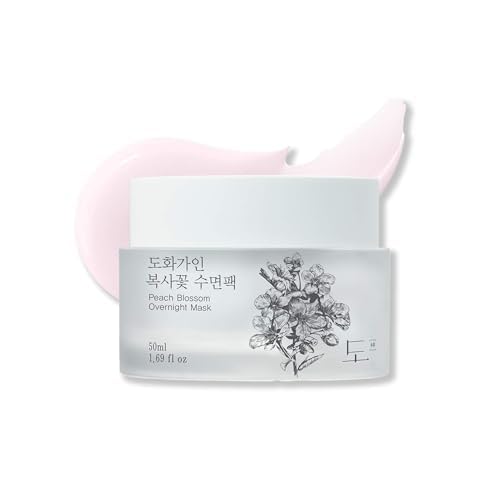 House of Dohwa Gentle Peach Blossom Overnight Mask l Vitamin C Rejuvenating Hydrating l Product of Korea  169 fl Oz