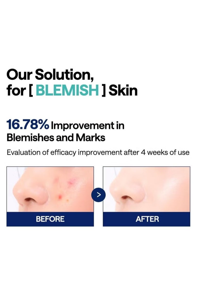 ميدي هيل وسادة للوجه ماديكاسوسايد من ميديهيل لعيوب البشرة - وسادات تونر قطنية مربعة مع سينتيلا اسياتيكا وماديكاسوسايد وجه للعيوب لتحسين لون غير المتساوي مناديل نباتية 100 منديل - Image 3