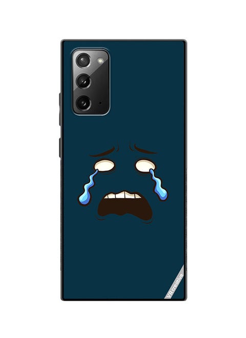 Protective Case Cover For Samsung Galaxy Note20 5G Crying Face Design Multicolour