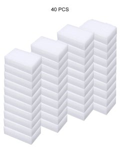ZCM-HAPPY 40-Piece Magic Sponge Cleaner White  - Image 1
