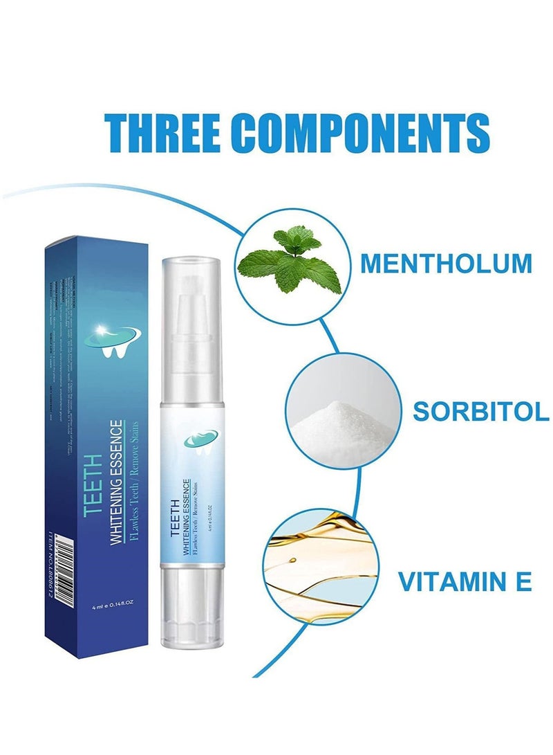 SYOSI Teeth Whitening Essence Pen, Teeth Whitening Pen, Purely White Deluxe Teeth Whitening Kit, Fast and Effective Removal Tooth Stain Removal - Image 5