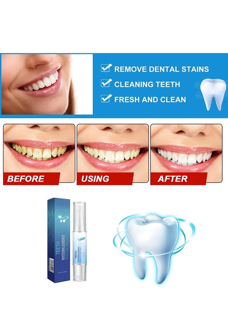 SYOSI Teeth Whitening Essence Pen, Teeth Whitening Pen, Purely White Deluxe Teeth Whitening Kit, Fast and Effective Removal Tooth Stain Removal - Image 4
