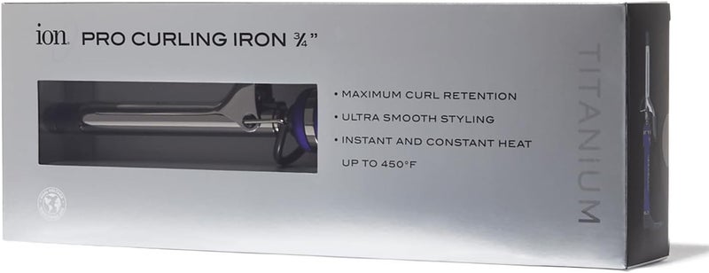 Ion Titanium Pro 3/4 Inch Curling Iron - Image 2