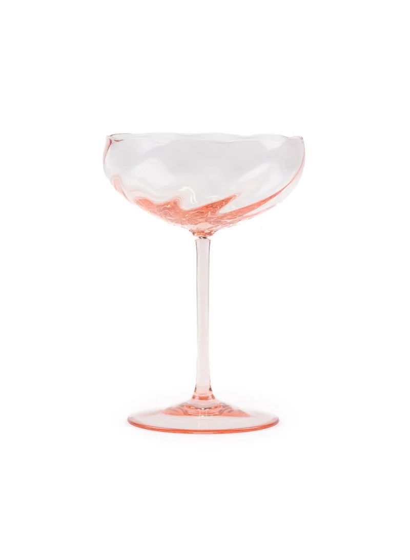 Anna Von Lipa Limoux Champagne Saucer Rosa