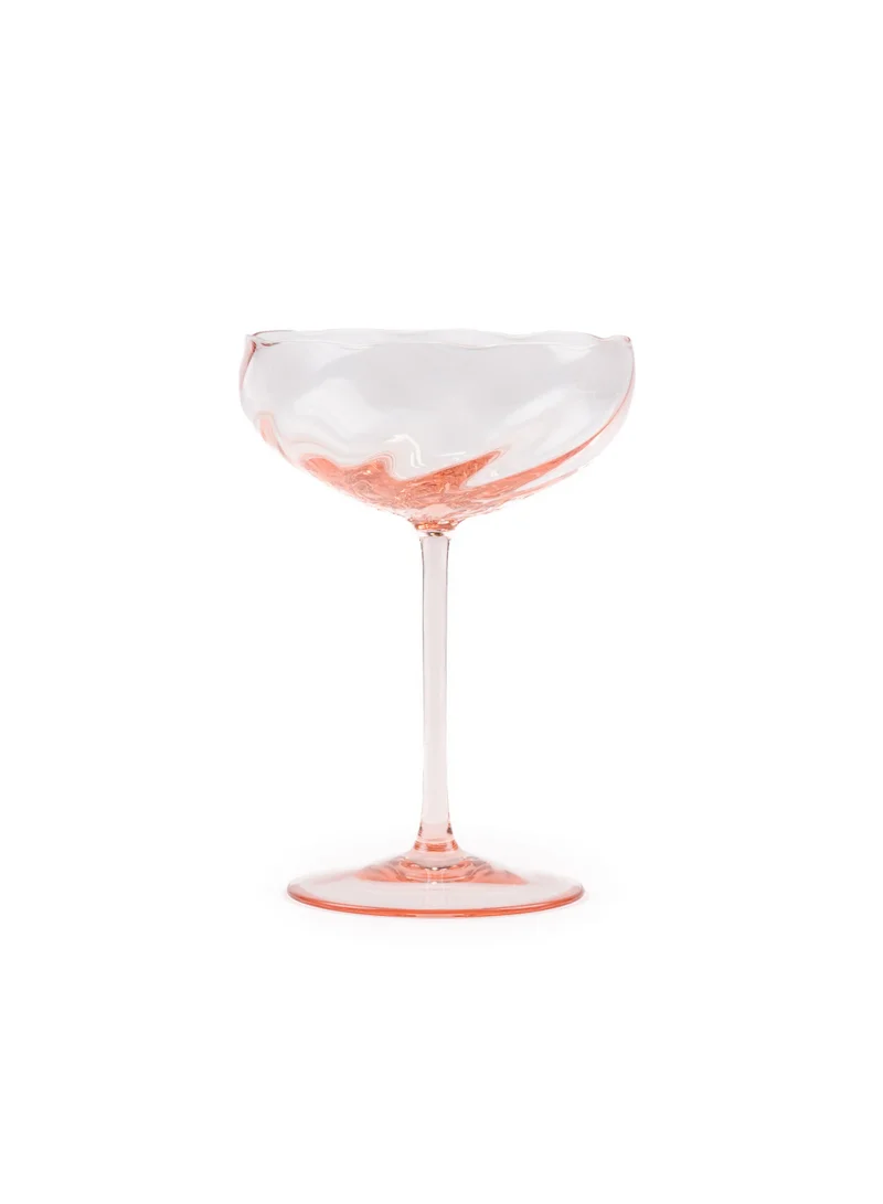Anna Von Lipa Limoux Champagne Saucer Rosa
