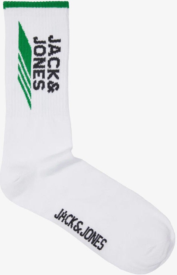 Jack Jones Jacluca Logo Tennis Sock Green Men's Socks 12234472-JOLLY