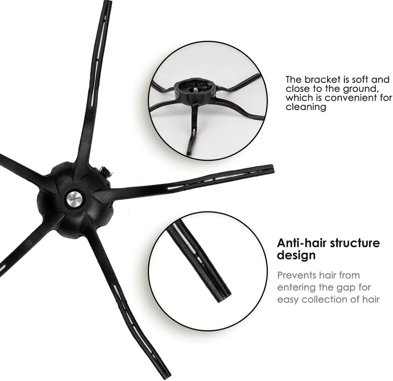 تشين بيك فرش جانبية قطع غيار بديلة لسلسلة Roborock S7 S7 S7 S7+ S7 MAXV Ultra Q7 Max Q7 Max+ S8 Pro Ultra S8 S8+، Q5 Max+، S8 MaxV Ultra، Q5 Pro+، Q8 Max+، Q Revo، Qrevo Pro، Qrevo S، Qrevo Master - Image 4