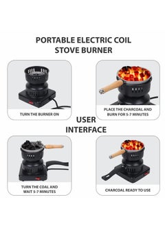 Electric Charcoal Burner & Lighter – Hot Stove Tool for Efficient Heating (Black) - pzsku/Z09EE242160C2368D03F0Z/45/_/1730538547/e0c2f480-7f26-4488-a43e-0ff4e39aa3a9