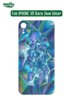 iPhone XR Back Skin Wrap Abstract 3D Design Mobile Protector Skin Wrap Sticker ( NOT A CASE COVER )