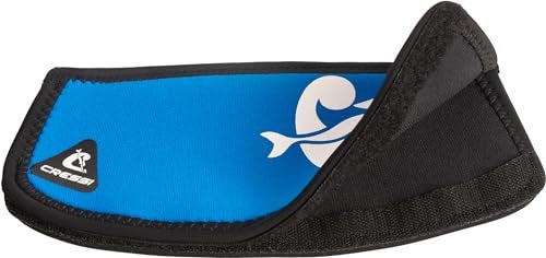 Cressi Simply Neo Mask Strap Cover, Blue/White - Image 2