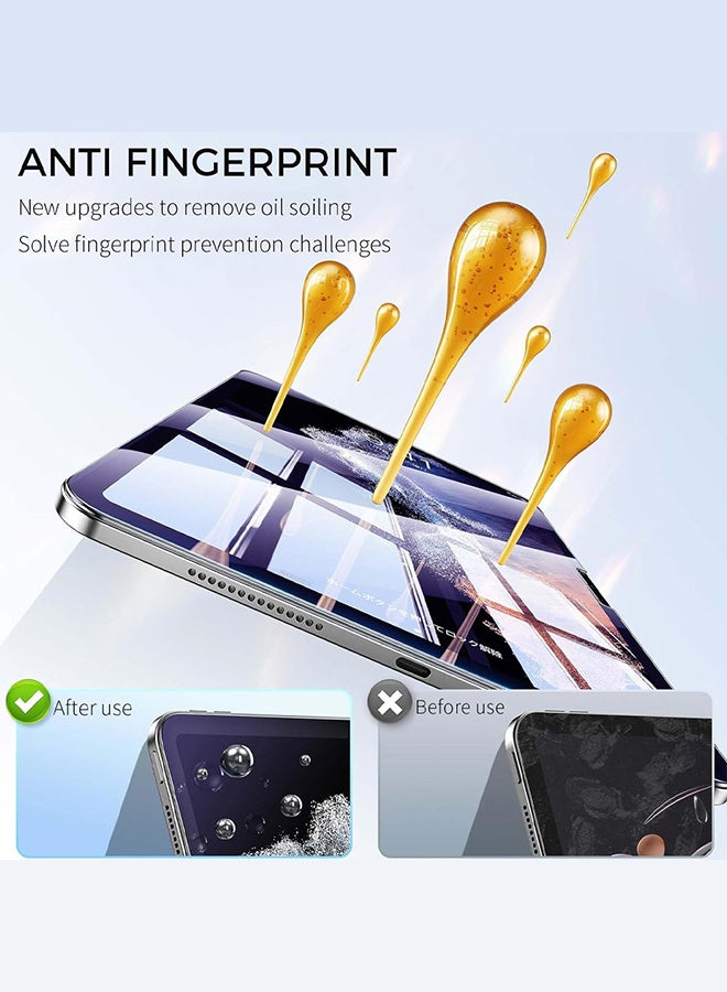 CATANES 2 PCS of Screen Protector for iPad Air 11 Inch M3 2025/ iPad Air 11 inch M2 2024 - Bubble-Free - Anti-Fingerprint - Shockproof - Image 5