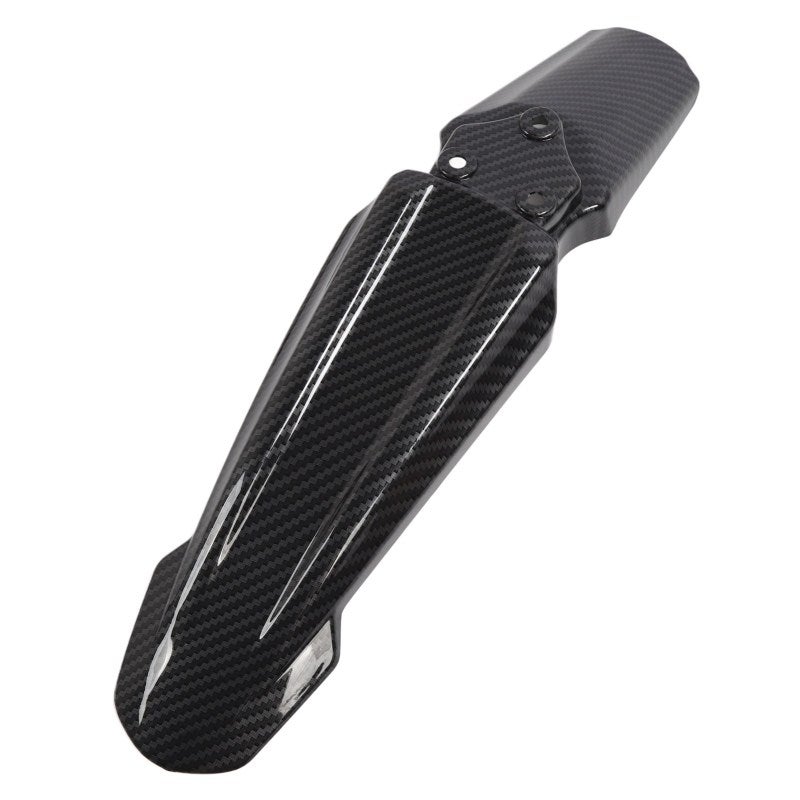 Motorcycle Front Mud Guard: Carbon Fiber Style, Premium Durable Material, Easy Installation - Splash Guard Replacement for SurRon Light Bee X S, Segway X160 X260 - Image 5
