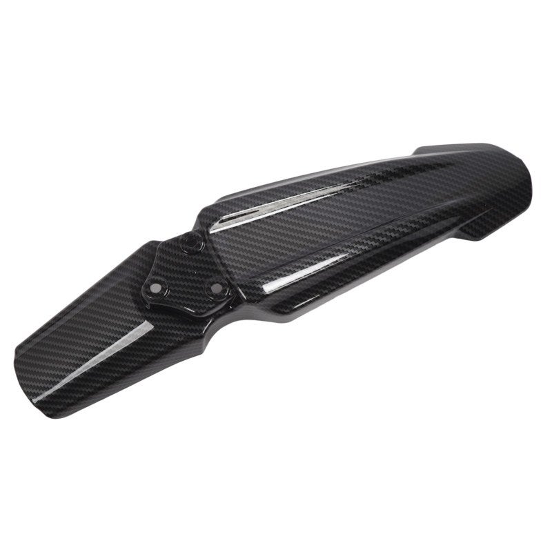 Motorcycle Front Mud Guard: Carbon Fiber Style, Premium Durable Material, Easy Installation - Splash Guard Replacement for SurRon Light Bee X S, Segway X160 X260 - Image 2