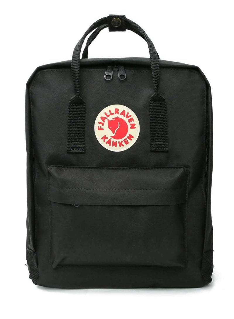 Large Capacity Backpack Lightweight Casual Bags Classic Student Schoolbags For Unisex Black 20L
