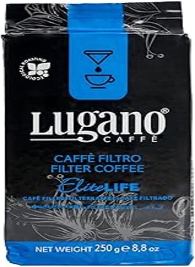 Lugano Lugano Elite Life Filter Coffee - 250 gm 