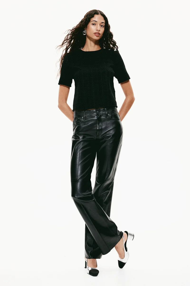 H&M Bouclé Blouse