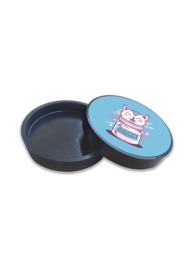 Tinywalk cat Coaster Wooden Printed Coaster (4X4) inch Set of 6 Pieces - Image 3