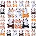 Aoriher 24 Pcs Mini Cow Plush Toys 315 Inch Operation Christmas Stuffed Animal Bulk for Kids Kawaii Farm Cow with Detachable Chain for Keychain Backpack Birthday Fillers School Prizes Reward - Image 2