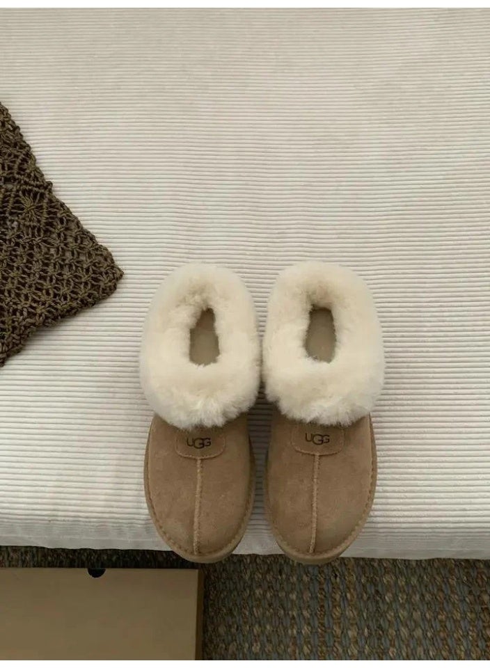 UGG Tazzette Women's winter Mule, Slipper with Fur - Brown - Image 3