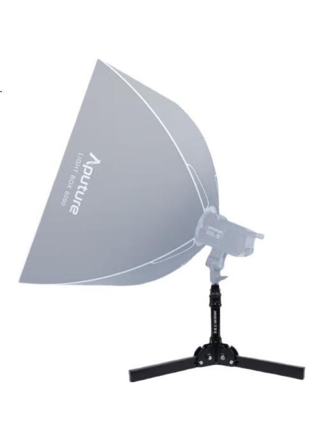 Aputure Led Photography Light Stand Foldable Portable Floor Lamp Stand Fill Light Stand Live Video Leg Lamp Stand Low Light Photography Live Room Soft Light Stand - Image 1