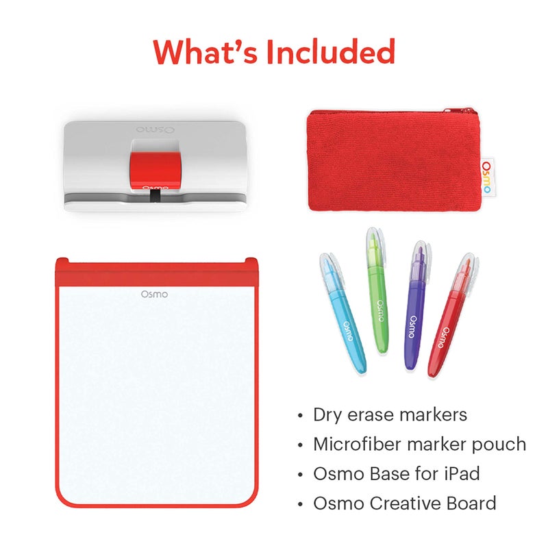Osmo - Creative Starter Kit for IPad - 3 Educational Learning Games - Creative Drawing & Problem Solving/ Early Physics - STEM Toy Gifts for Kid  Boy & Girl - Ages 5 6 7 8 9 10 (Osmo Base Included) - Image 5