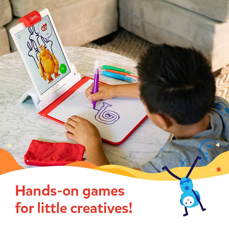 Osmo - Creative Starter Kit for IPad - 3 Educational Learning Games - Creative Drawing & Problem Solving/ Early Physics - STEM Toy Gifts for Kid  Boy & Girl - Ages 5 6 7 8 9 10 (Osmo Base Included) - Image 3