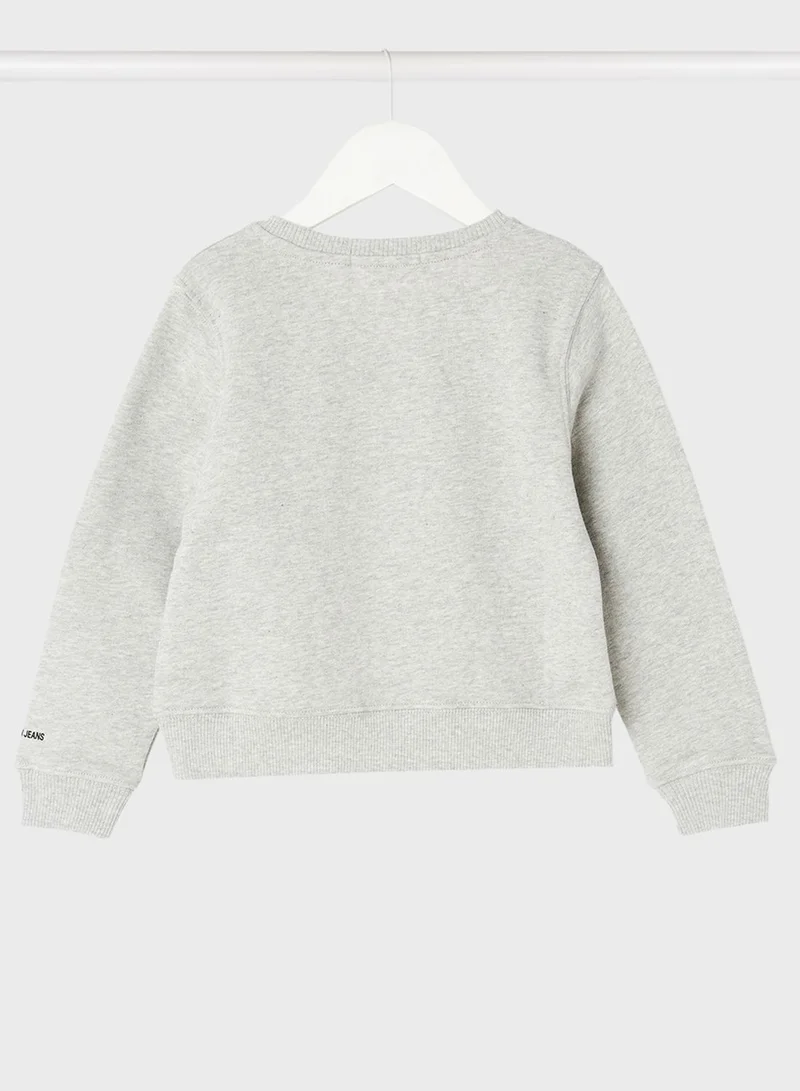 Calvin Klein Jeans Kids Logo Sweatshirt