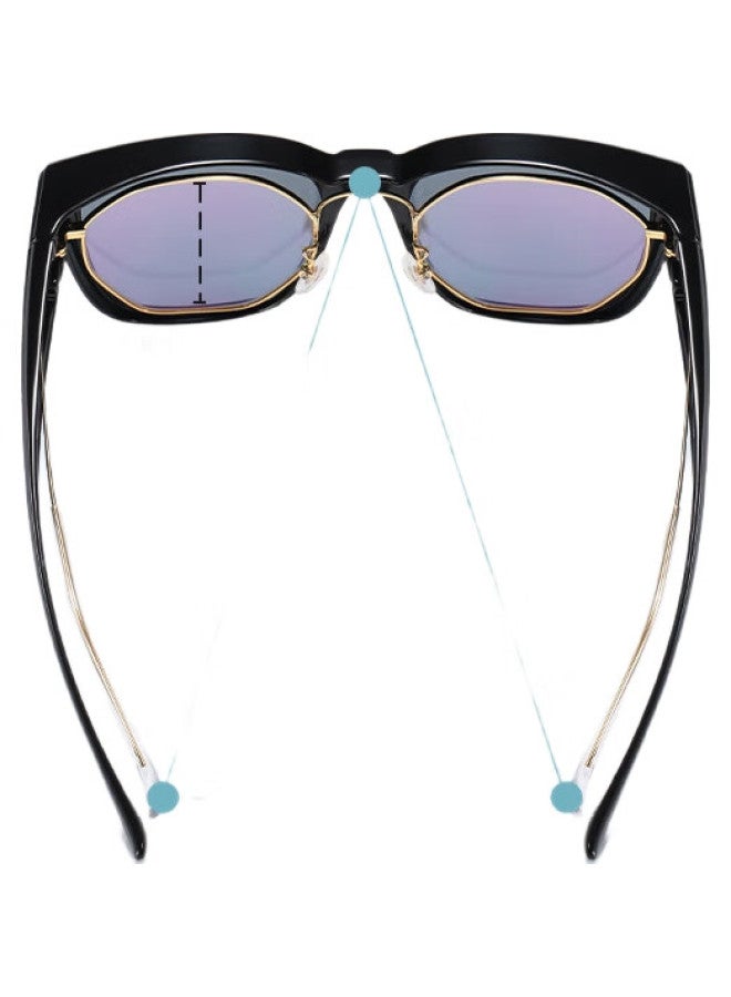 HLA Eyeglasses, Myopia-Specific Clip-On Sunglasses, Polarized, For Men And Women, Driving, Uv Protection, 057 - Image 1