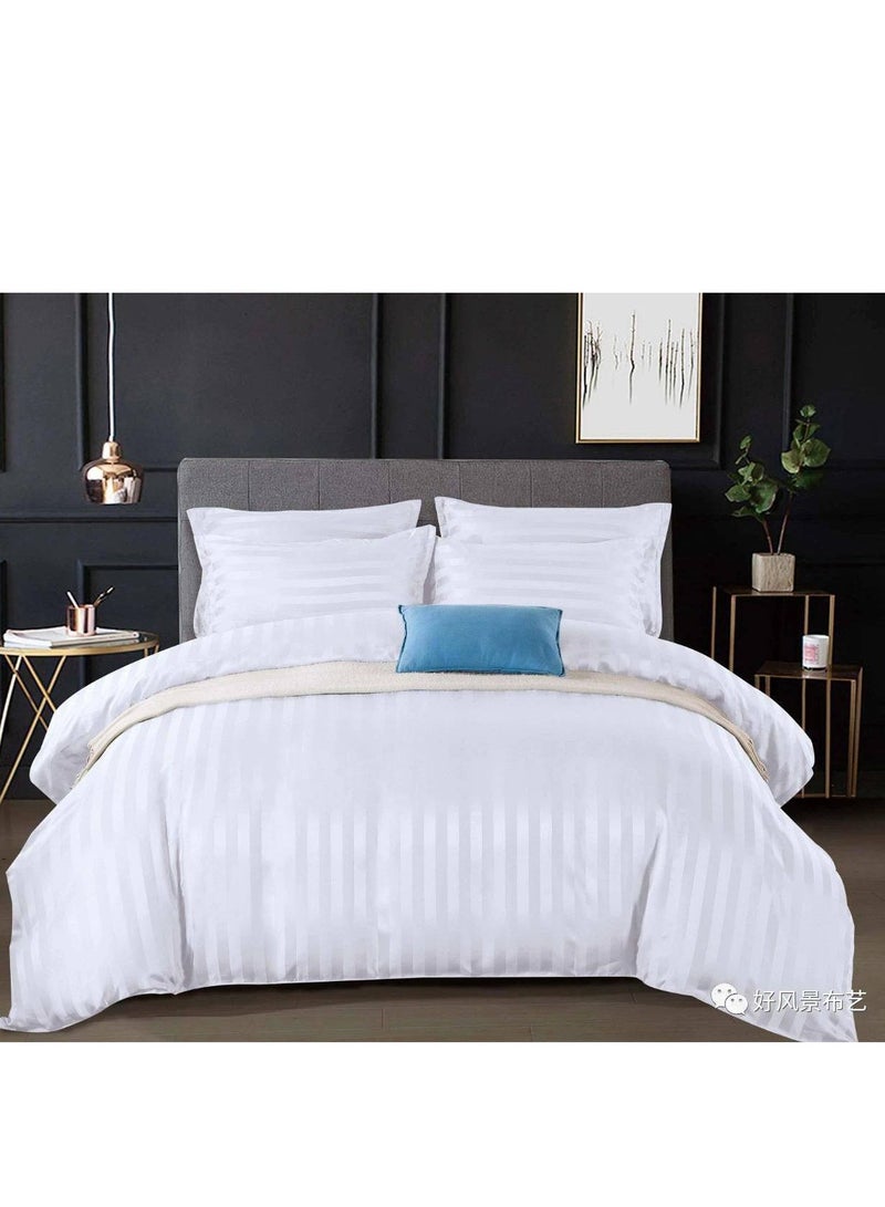 طقم لحاف من القطن الخالص 6 قطع ، حشوة لحاف ، ناعم ودافئ لجميع المواسم