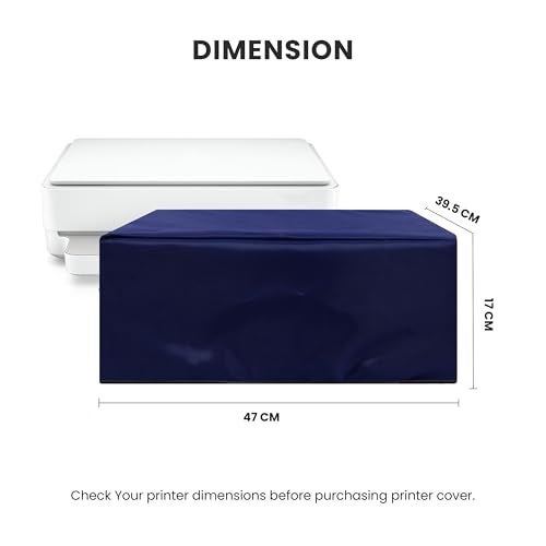 Alifiya Dust Proof Washable Printer Cover for HP DeskJet Plus IA 6075 / 5725 All in One Printer - Blue - Image 2