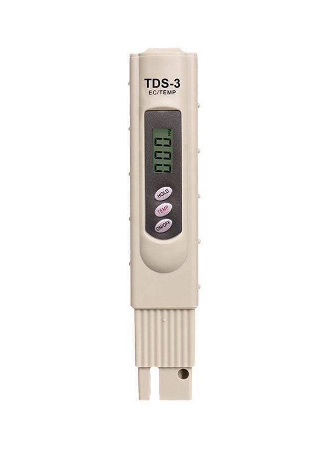 Generic Water Quality Purity Tester Meter Grey 160x34x25mm  - Image 2