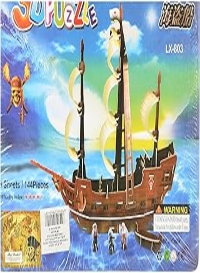 OR LX-803 Ship 3D Puzzle - 144 Pieces 