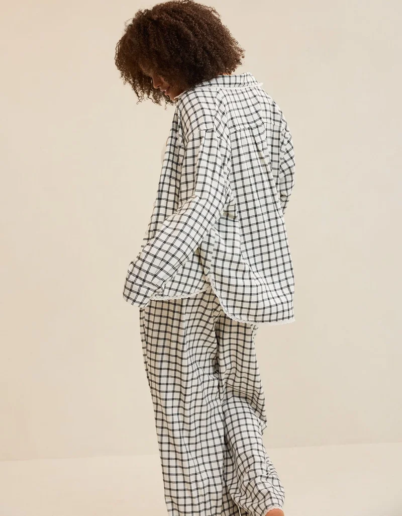 Aerie  Aerie Flannel Pajama Shirt for Women | Best Price UAE